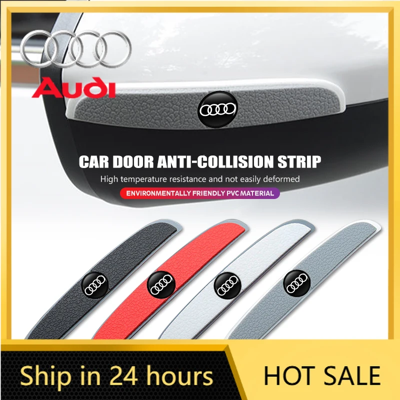 

Новинка 2026: Защитные накладки на кромки дверей (4 шт.) для Audi Q3, Q5, Q7, Q8, TT, S3, S4, RS5, RS6, RS7, S7, S8