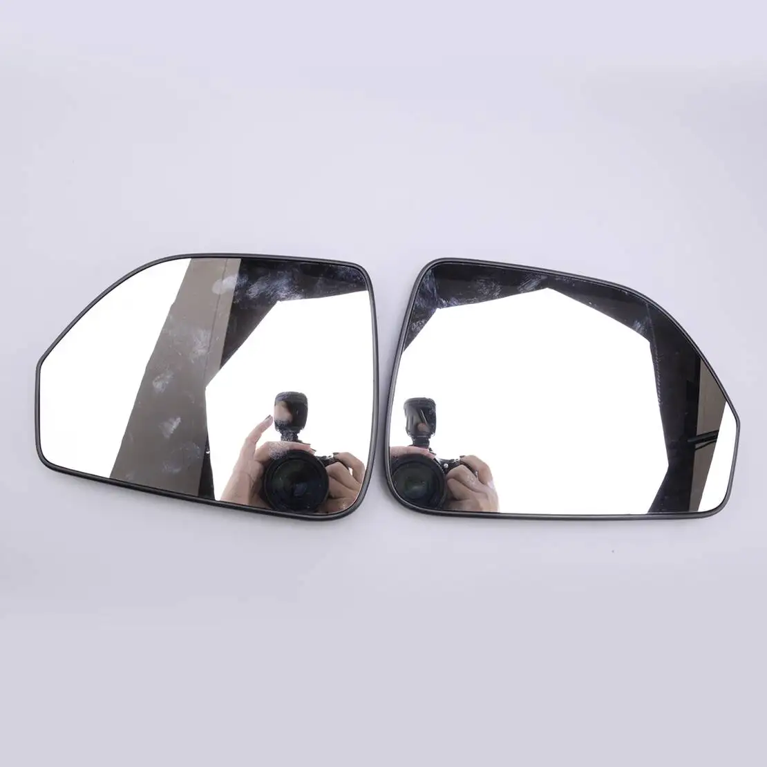 

1 Pair Car Left Right Exterior Heated Side Door Rear View Wing Mirror Glass fit for Lincoln MKZ 2013-2016 2017 2018 2019 2020