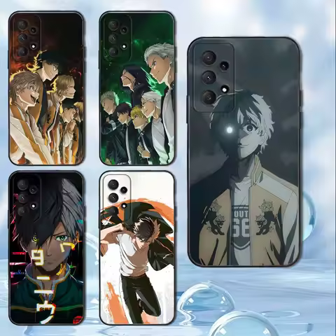 Anime Wind Breaker Sakura Phone Case For Samsung Galaxy A13,A21s,A22,A31,A32,A52,A53,A71,A80, Soft Black Cover