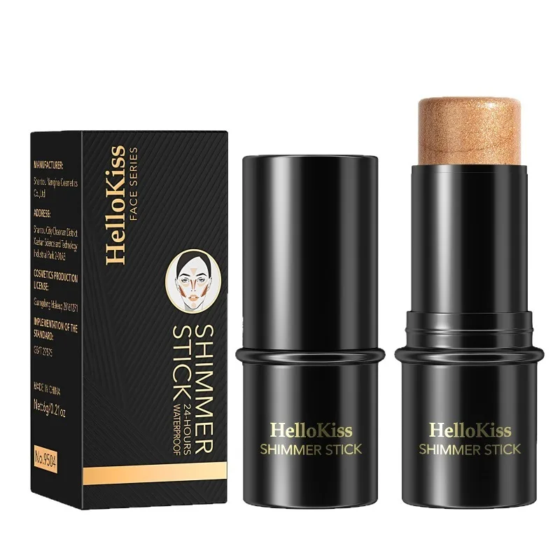 Barra para esculpir rostro de precisión, para un contorno definido, Aegyo Sal brillante, colorete y base impecable, crema mezclable sin costuras