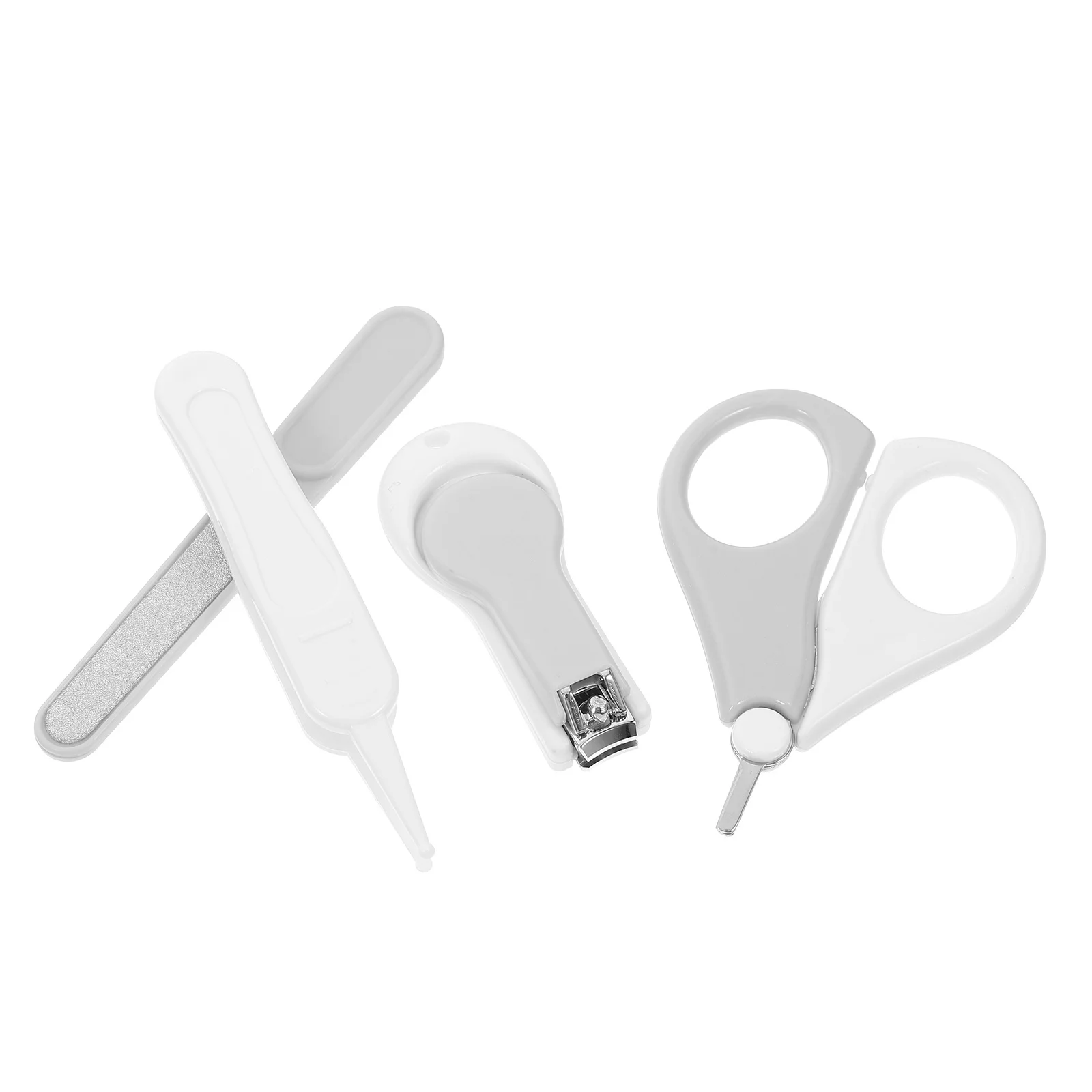 

1 комплект, набор для детских ногтей, высокое качество, чехол для хранения из полипропилена и АБС-пластика из нержавеющей стали, инструменты для маникюра для младенцев, инструменты для педикюра для новорожденных