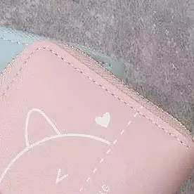 

Women Mini Wallets Zipper Multi-card Card Holder Coin Purse Tassel Purses Student Cartoon PU Leather Holders Popular Wallet