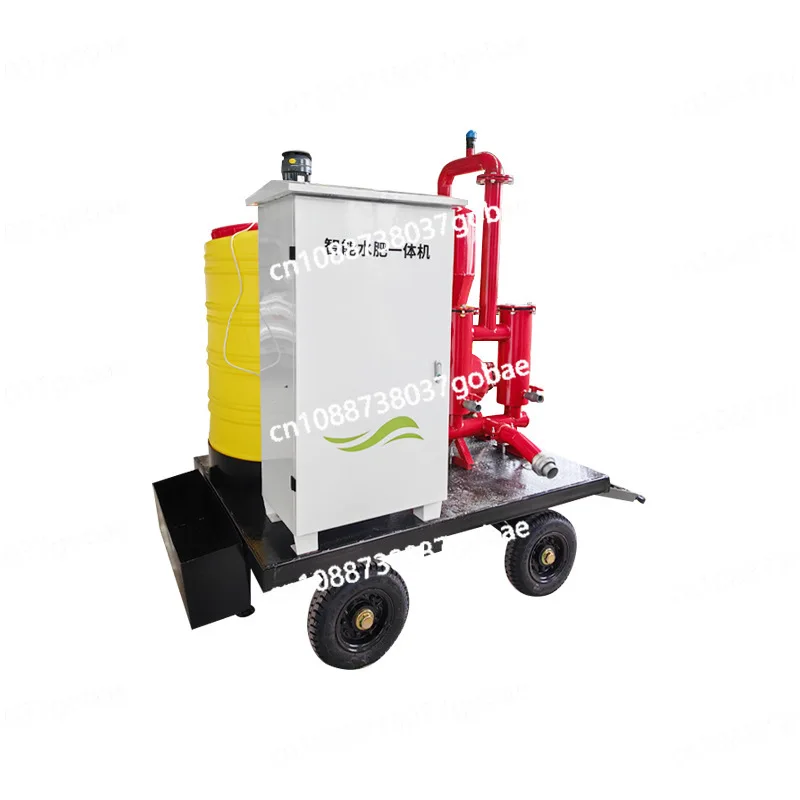 

High-standard farmland construction professional docking corn and soybean yield improvement project mobile pump house