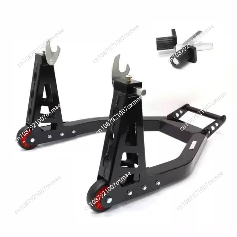 Aluminum Alloy Motorcycle Front / Rear Wheel Lift Stand Load-bearing 450kg For Tire Repairing Tool
