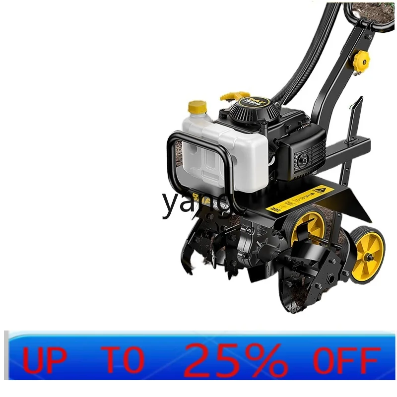 LTT micro-tiller, small agricultural household cultivator, soil loosening, ditching and weeding artifact