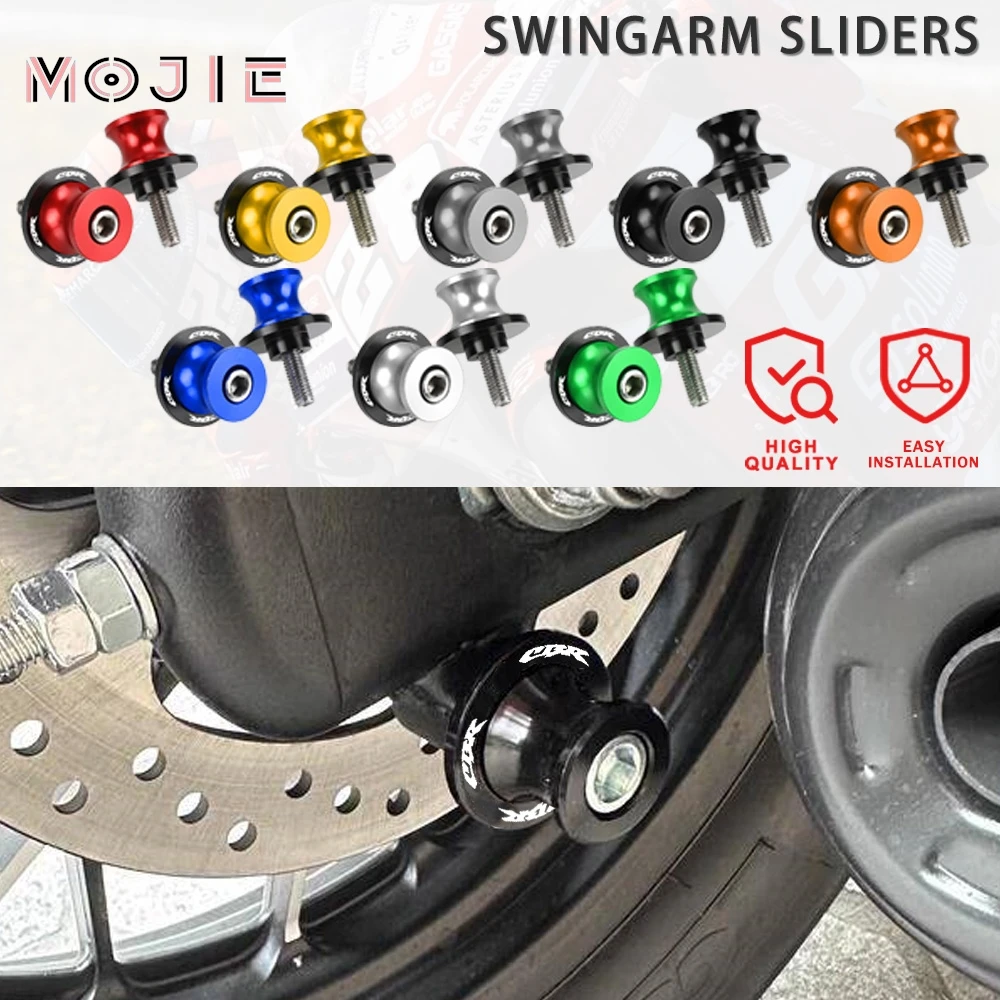 

8MM For Honda CBR 600 RR CBR 600RR CBR600rr 2003 2004 2005 2006 2007 Motorcycle Swingarm Spools Stand Screws Slider Accessories