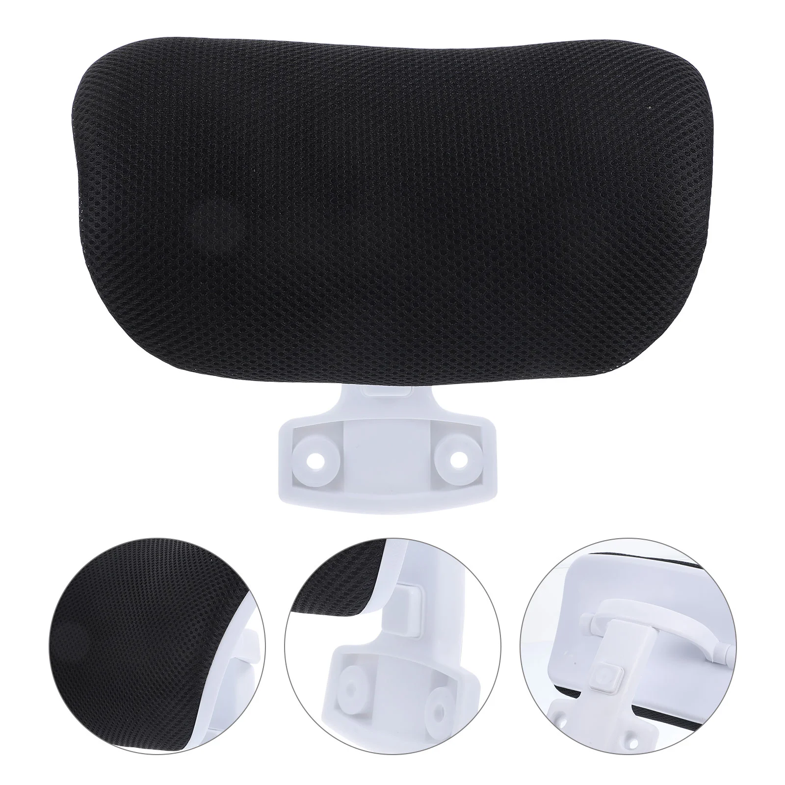 

Office Chair Support Cushion Desk Headrest Attachment Chairs Supply Pillow Neck Plastic