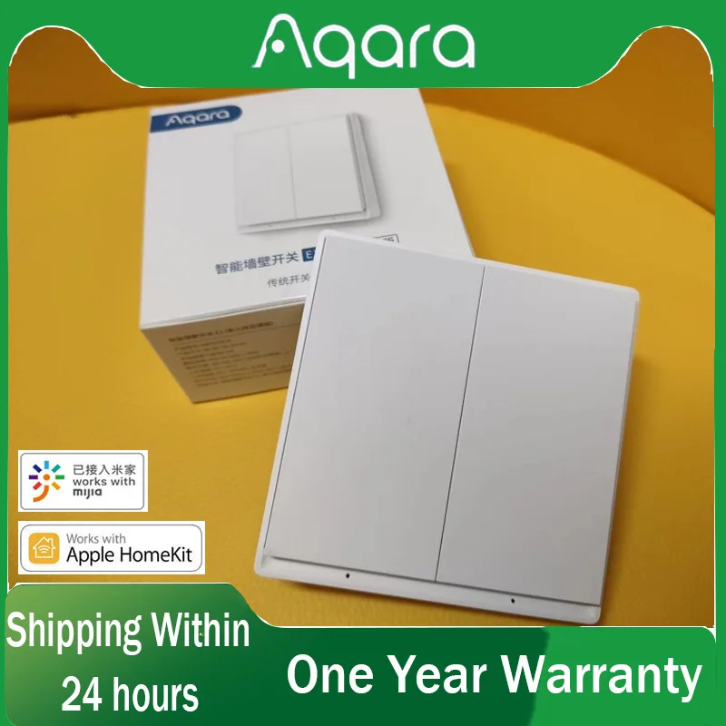

Беспроводной умный настенный выключатель Aqara E1 Zigbee 3,0 Беспроводной переключатель Aqara Беспроводные выключатели света для приложения homekit