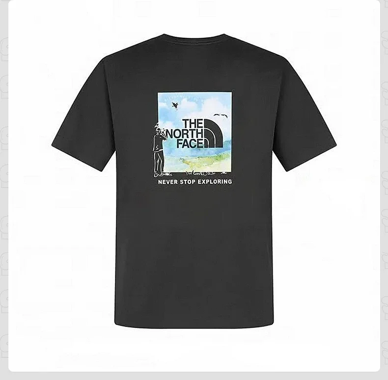 THE NORTH FACE Men and Women Short-Sleeve T-Shirts Retro Sport Casual Outdoor T-Shirts NF0A8GVZJK31