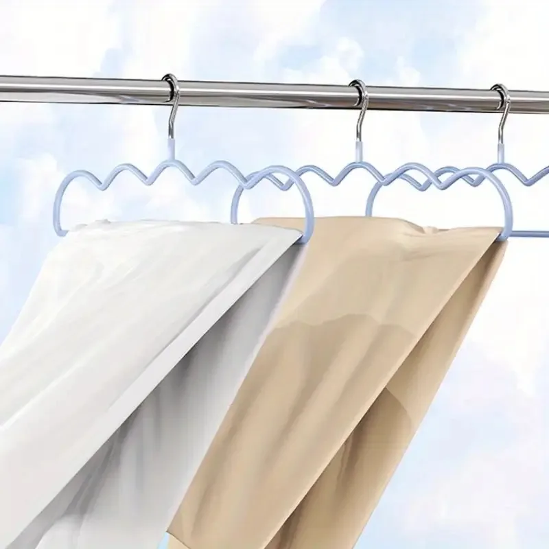 2pcs Large Metal Clothes Drying Racks with Multi Hooks | Heavy Duty Space-Saving Laundry Storage Organizer for Towels