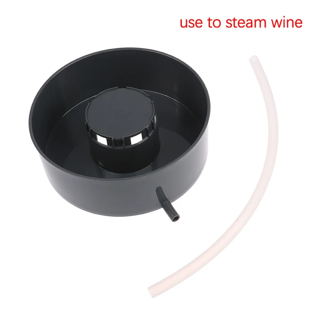 

Efficient Wine Steaming Tool Compact Food Steamer Food Processing Tool Wine Steamer Simple Operation ABS Construction