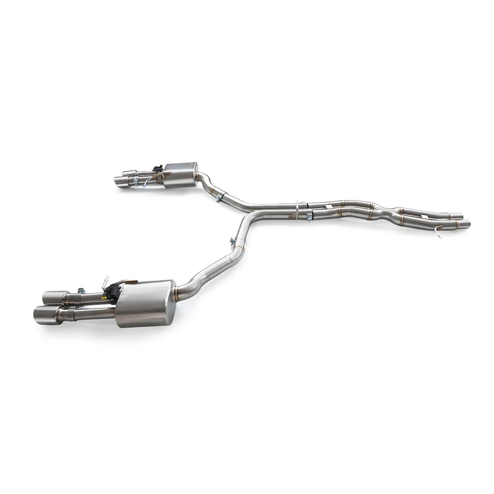 

Suitable for A6 A6L C7 2.5L 2.8L 3.0T 2012-2017 with electronic valve exhaust system modified cat back performance exhaust