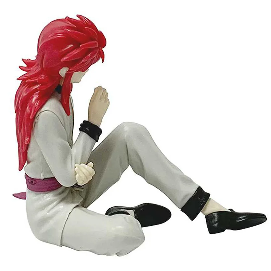 9 سنتيمتر YuYu Hakusho Urameshi Yuusuke Kurama يجلس الموقف أنيمي الشكل اللعب البلاستيكية نموذج جامع دمية هدية عيد ميلاد