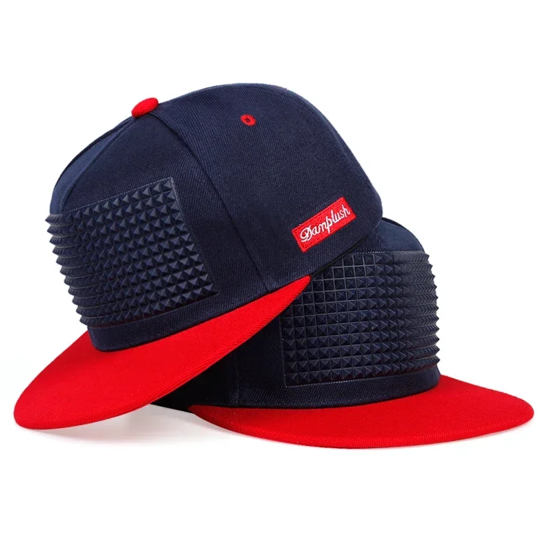 Fashion Newest 3 Colors New Hot Sale Triangle Baseball Cap Hip Hop Flat-brimmed Hat Unisex Snapback Cap Hats for Men and Women