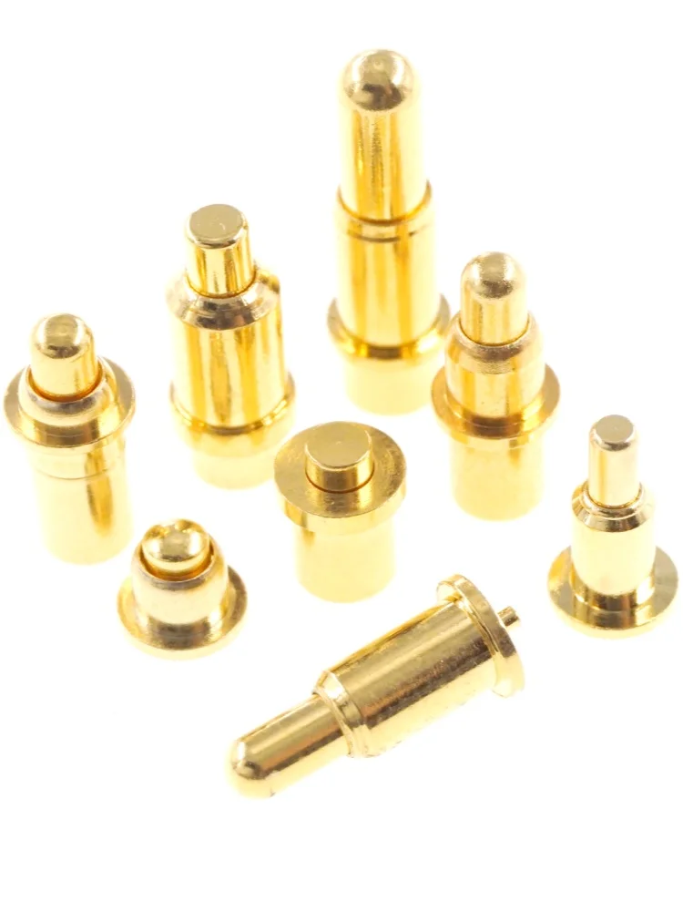 Connecteur à broche Pogo à ressort, diamètre global 4.0 MM, sonde de Contact, Charge d'alimentation OD 4MM, 2 pièces