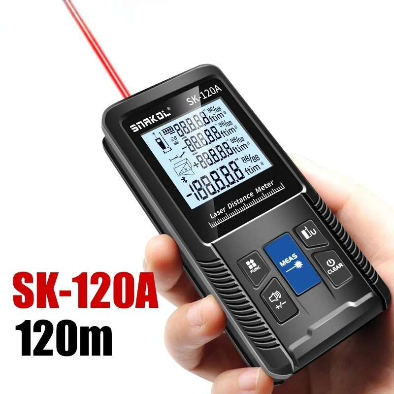 

Laser Distance Meter 40m 50m 70m 100m 120m Rangefinder Digital Range Finder Trena Roulette Ruler Distance Measuring Tape