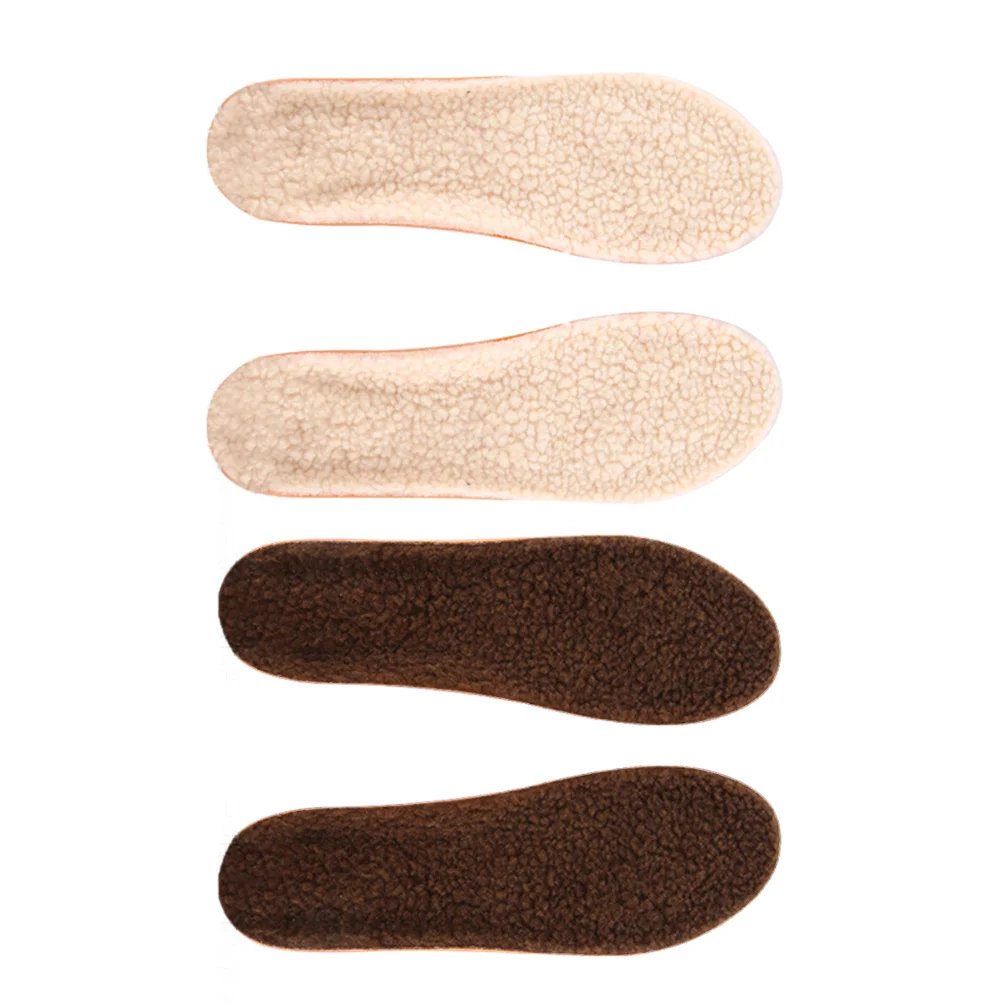 1 pçs palmilhas quentes 37-39 almofadas de sapato grosso inverno almofadas de cuidados com os pés sweatproof anti-odor palmilhas esportivas ferramenta de cuidados com os pés