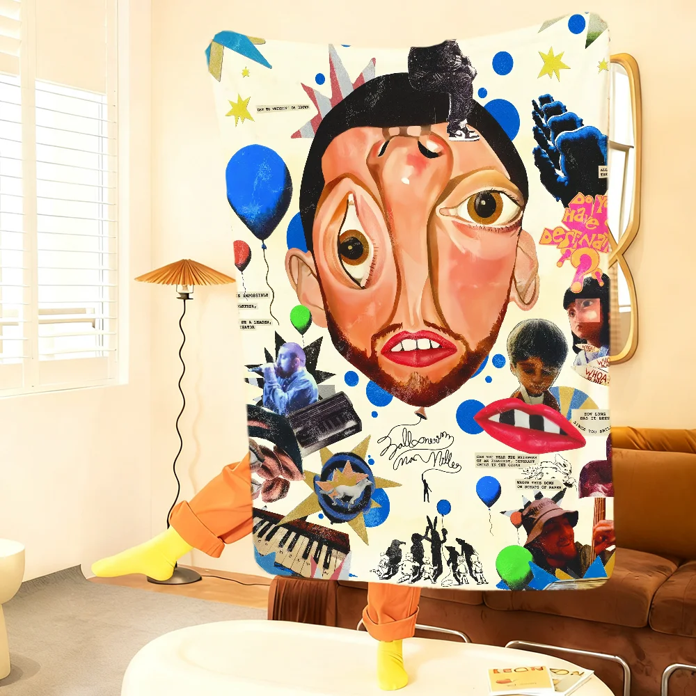M-Mac Singer Blanket Throw Super Cosy M-Miller-R Plush Living Room Sofa Couch Childish Birthday Gifts
