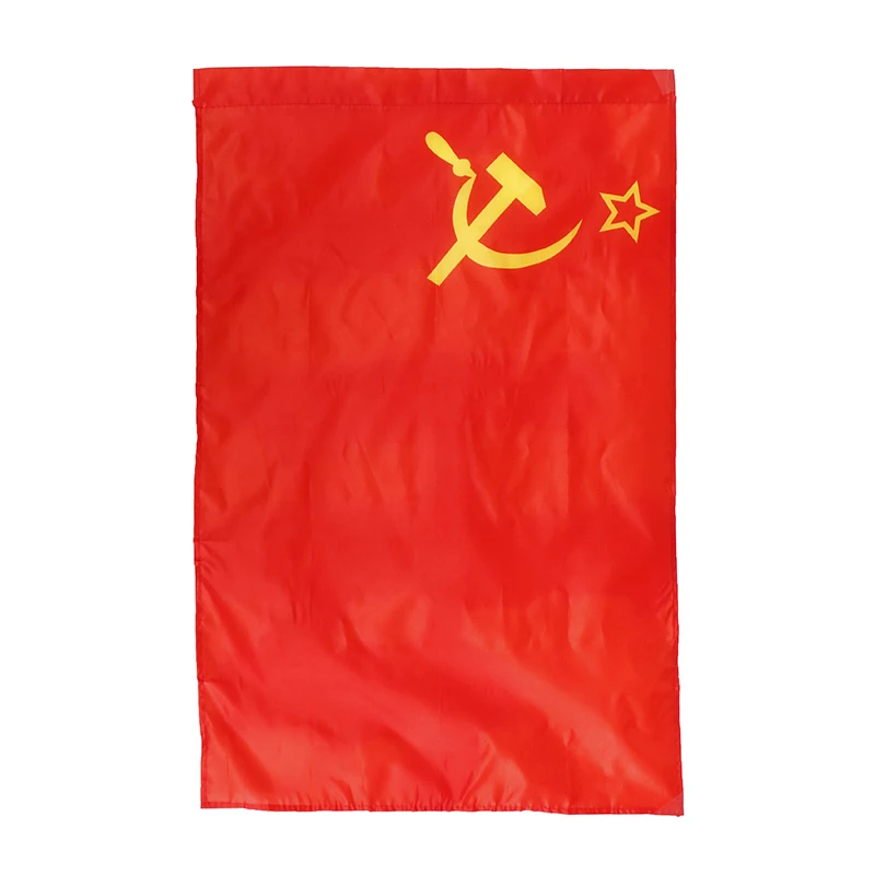 60*90cm Red CCCP Union of Soviet Socialist Republics USSR Flag Banner Home Decor