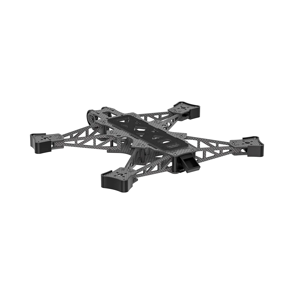 AOS UL7 V5 Ultraleichtes FPV-Rahmenset mit 3 mm Arm, kompatibel mit O4 Air Unit Pro für FPV