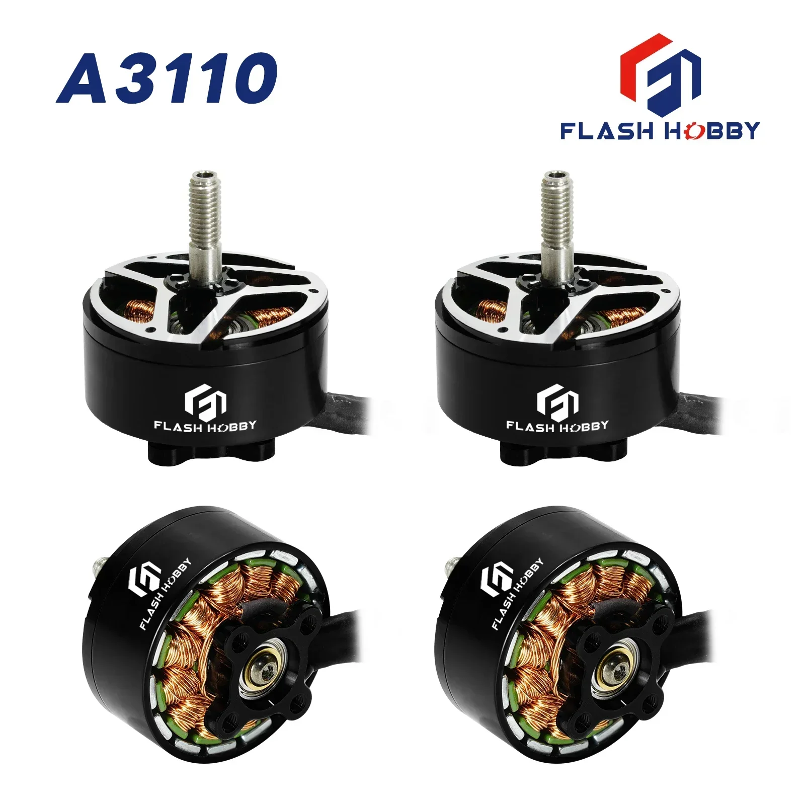 

FLASHHOBBY A3110 3110 900KV Brushless Motor 6S LIPO