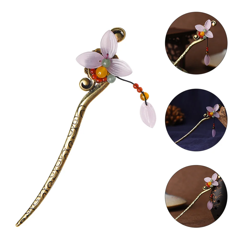 

Retro Hair Stick Hairpin Chinese Style Perfect Size for Women Girls Teens Secure Bun Holder Vintage Hair Chopstick Hairpin