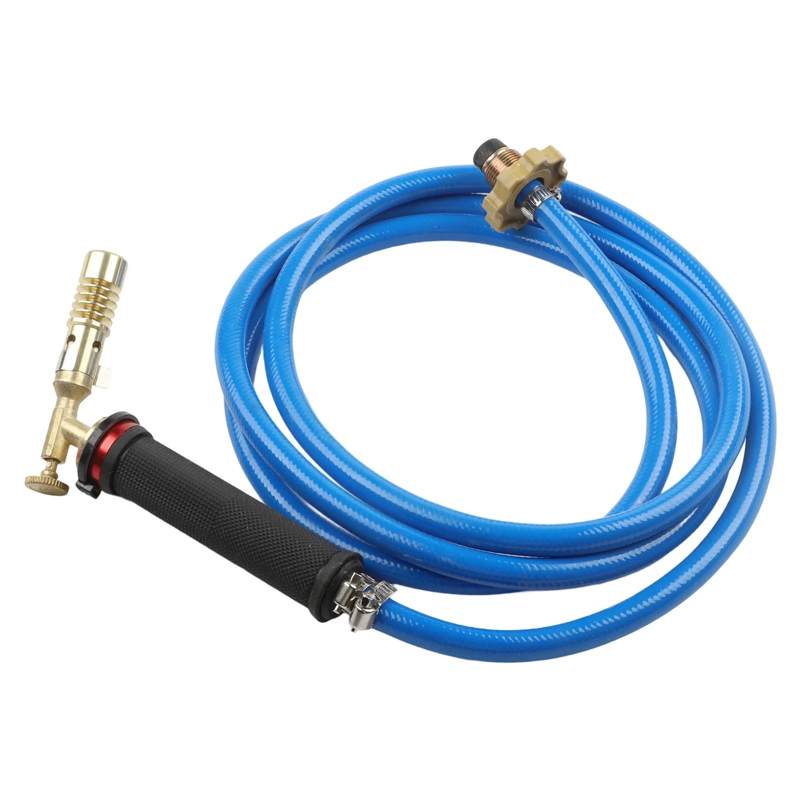 For DIY Projects Liquefied Gas Torch 5M Blue And Black Versatile Welding Applications Gas Torch Optimal Temperature Range