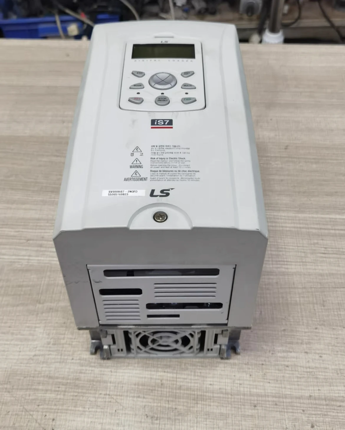 Inversor usado SV0008iS7-2NOFD prueba OK