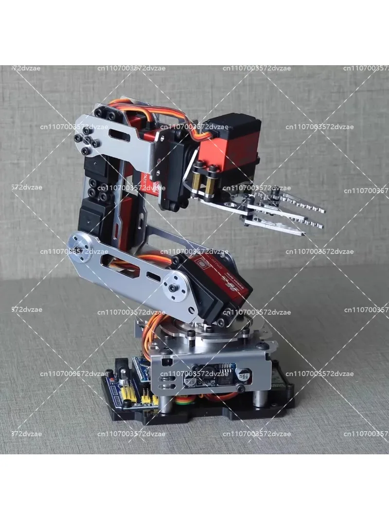 Desktop Servo Programmable Six Degrees of Freedom Robot Model Gripper Robot DIY Kit