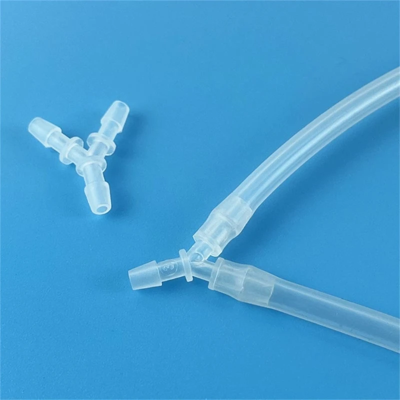 Efficient Breastfeeding Y Shaped Connector Milk Extractor Hose Tube Connection Adapter Repair for Electric Breast Pumps A2UB