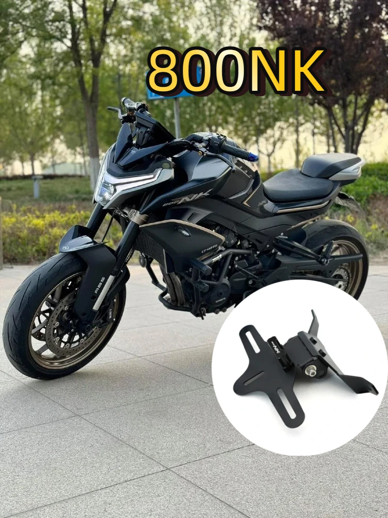 

FOR CFMOTO CF800NK 800NK 800 NK 2023 Motorcycle Rear Short Tail Stock Tailstock License Plate Holder Bracket Turn Signal Light