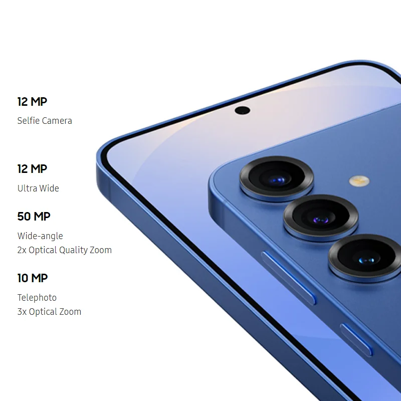 النسخة العالمية سامسونج S25 SM-S9310 سنابدراجون ®   8 Elite 6.0 بوصة 2340x1080 AMOLED 120 هرتز 50 ميجابكسل + 10 ميجابكسل + 12 ميجابكسل * 2 4000 مللي أمبير من النوع C NFC