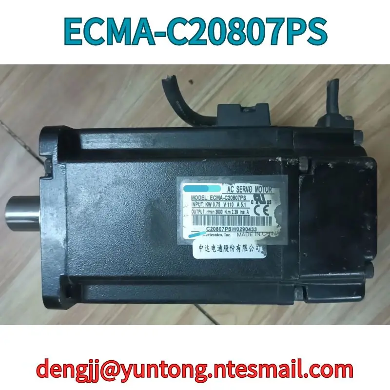 

Used Motor ECMA-C20807PS test OK Fast Shipping