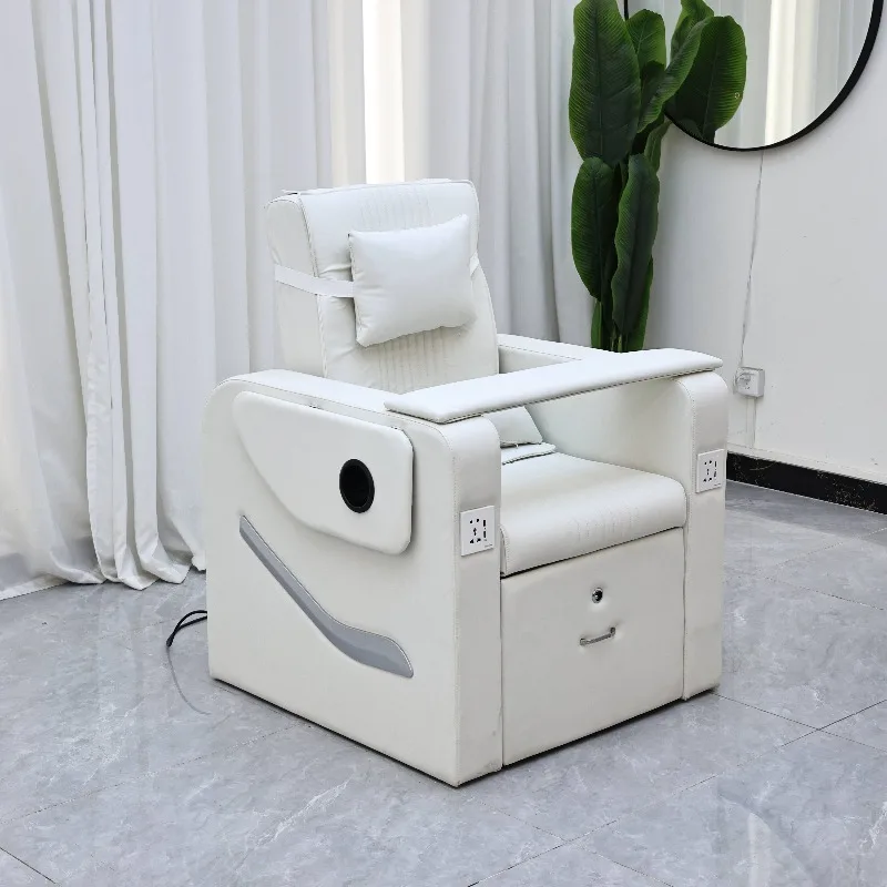 Luxury Design Pedicure Chair for Beauty Salon Back Knead Massage whirlpool Pedicure Bowl Chair Nail Spa Sofa by Luxmars