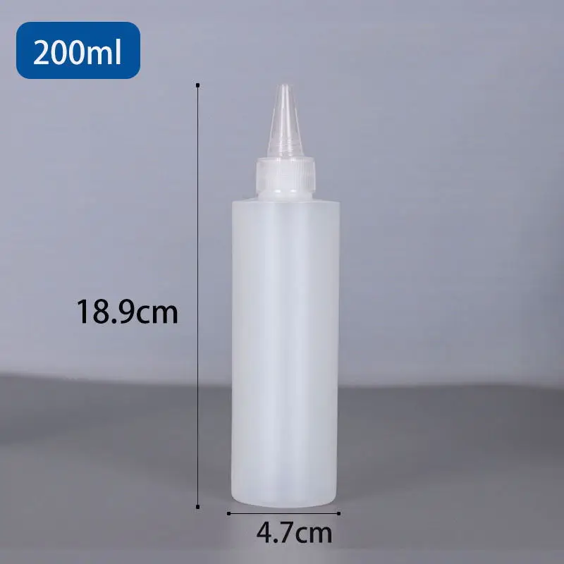 200/250/1000ml vuoto PE bottiglia di colore dei capelli applicatore bottiglia di plastica spremere per bottiglie di erogazione dei capelli bottiglia