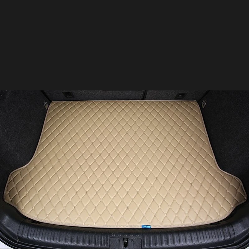 Custom Leather Car Mat Trunk Pad for Renault All Models captur logan kadjar trafic scenic armrest megane Car-Accessories