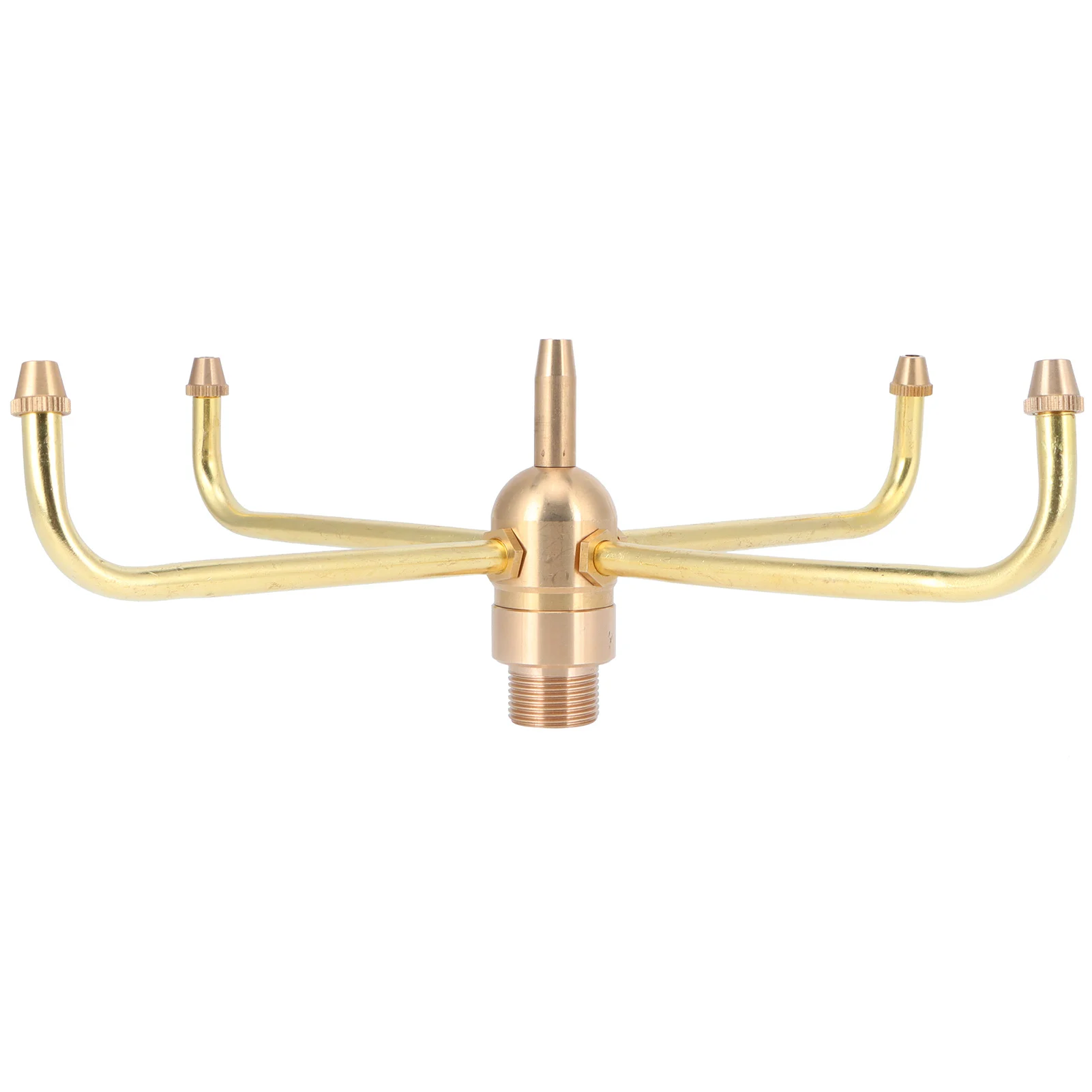 

Fountain Spray Head G1/2 Female Thread G3/4 Male Thread 4 Arm Rotate Water Fountain Nozzle Spray Head Sprinkler for Garden Pond