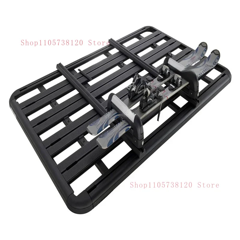 High Quality Heavy Steel Universal SUV Roof Rack Cargo Basket/ Ladder Hitch Large Easy Install