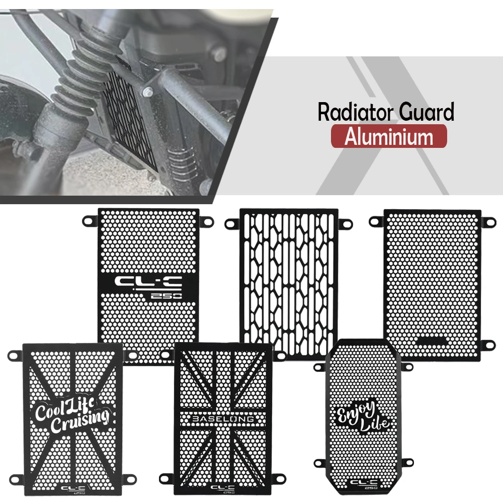 Motorcycle Accessories Radiator Grille Guard Cover Protector Aluminium FOR CFMOTO 250CLC 250 CLC 250CL-C CL-C 2024 2025 2026