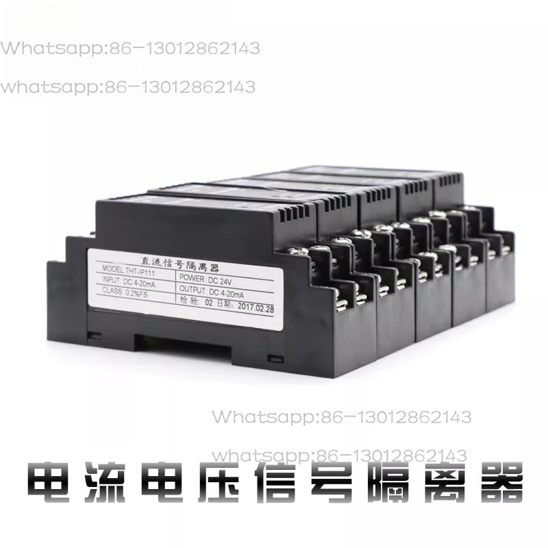 1pcs     WS1521 Signal Isolator 4-20mA DC Voltage Transmitter Current Transfer Voltage Module 0-10V0-5V