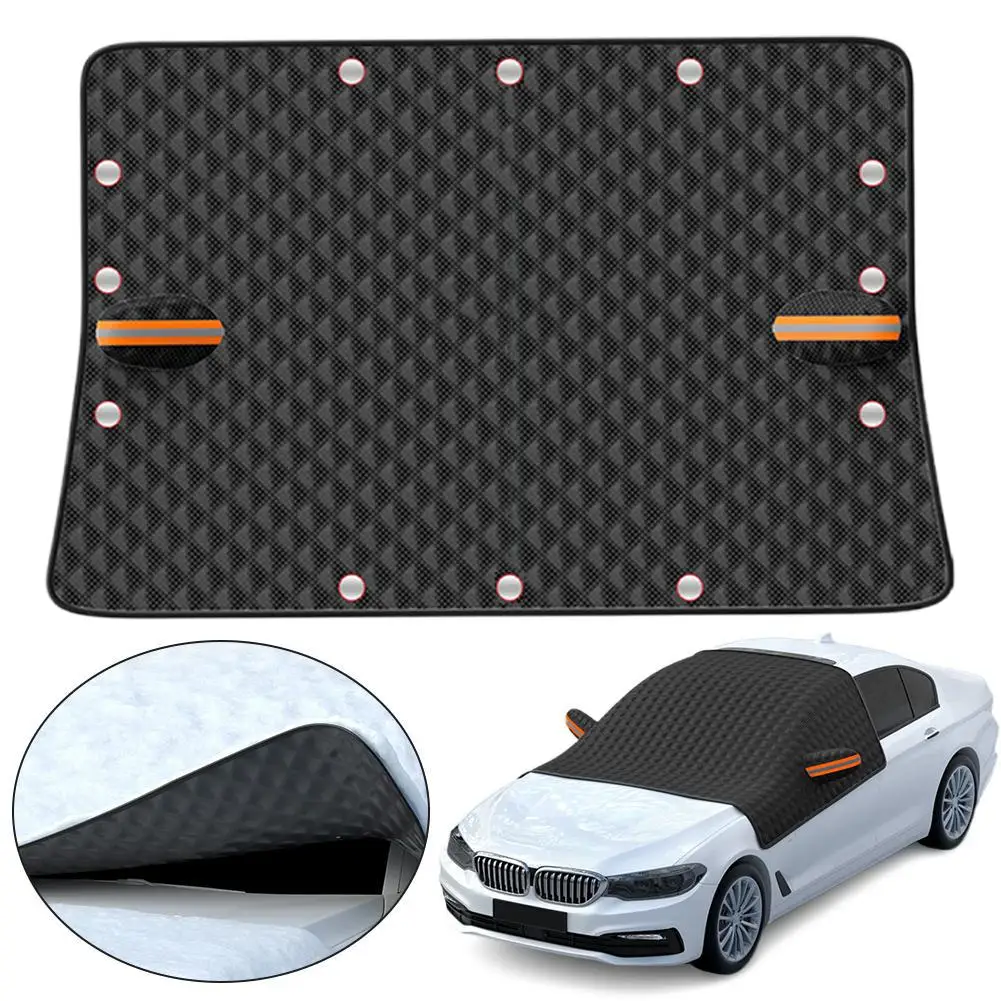 Magnetic Car Snow Ice Protector Window Windshield Sun Windshield Rear Block Front Visor Shade Auto Cover Accessories V6S7