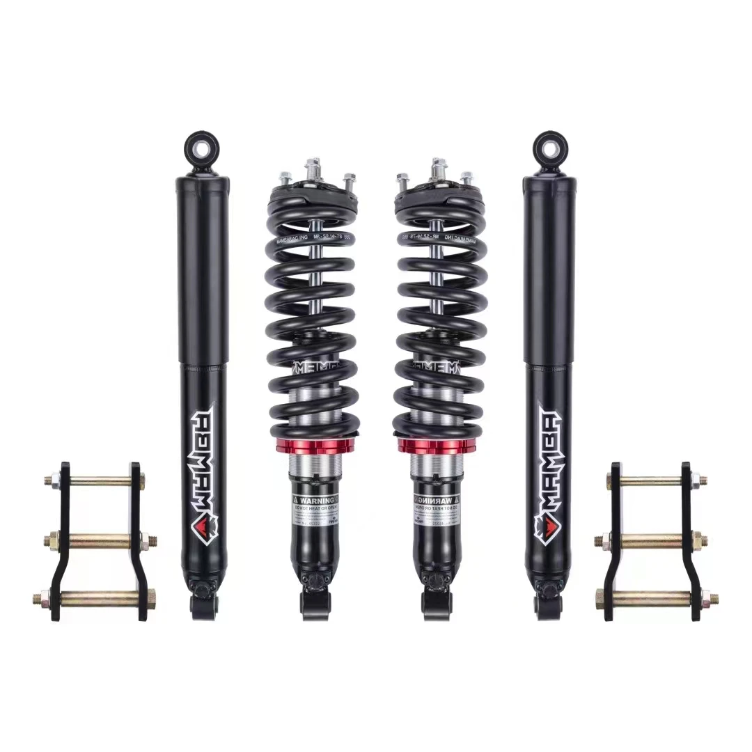 For Isuzu D-Max Mamba Front Rear Offroad Vehicle Shock Absorber Adjustable Suspension Lift Kit