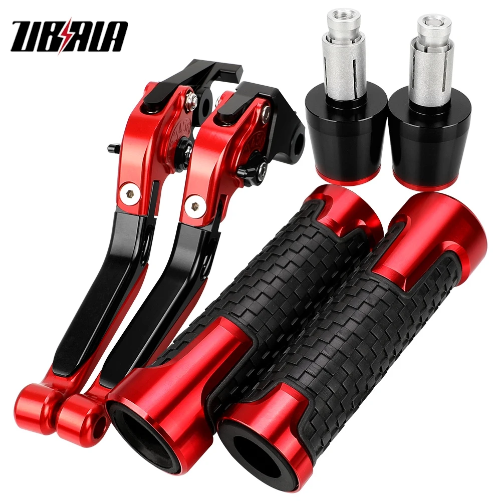 

For HONDA CB400/ CB400SF/ CB400VTEC 1992-1995 1996 1997 1998 Brake Clutch Levers Handlebar Handle Grip ends CB 400 SF VTEC Set