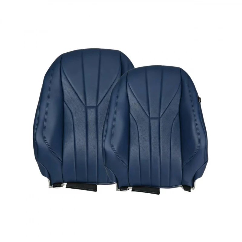 Luxury Front Full Set Nappa Leather Car Seat Covers | Business Style All-Season 2-Piece Comfort Cabin Upgrade