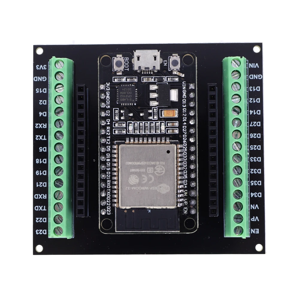 ESP32 Breakout Board CP2102 NodeMCU-32S Lua 30Pin GPIO 1 Into 2 Module GPIO WiFi Bluetooth-compatible Low Power Module