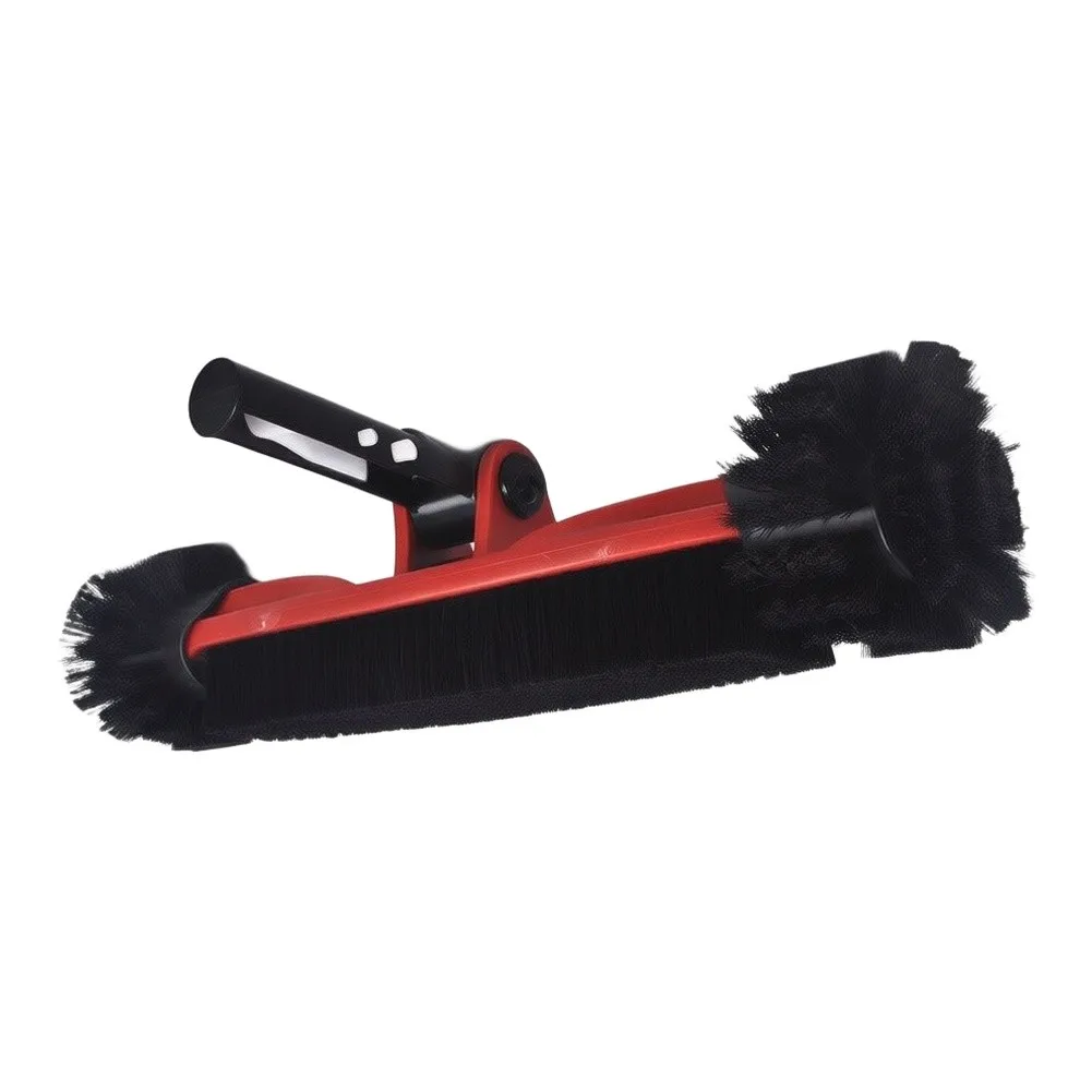 Innovative Pool Maintenance Brush Cleaning Tool Rotating Scrubber Pool Cleaning Brush 180 Degree Rotation Head