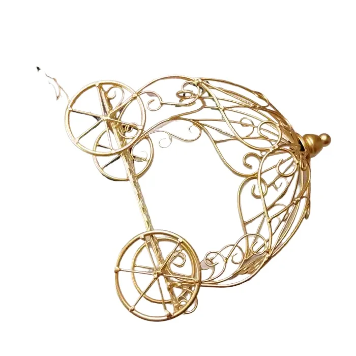 studio-photography-wrought-iron-props-pumpkin-cart-photo-shooting-decor
