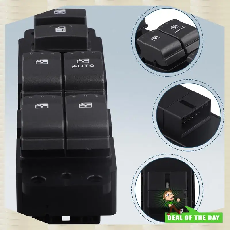 Consegna in 24 ore RHD AUTO Finestra Interruttore Pulsante di Controllo 8582009110HCH Per Ssang Yong Actyon Kyron 09- 15 Master Finestra Regolatore