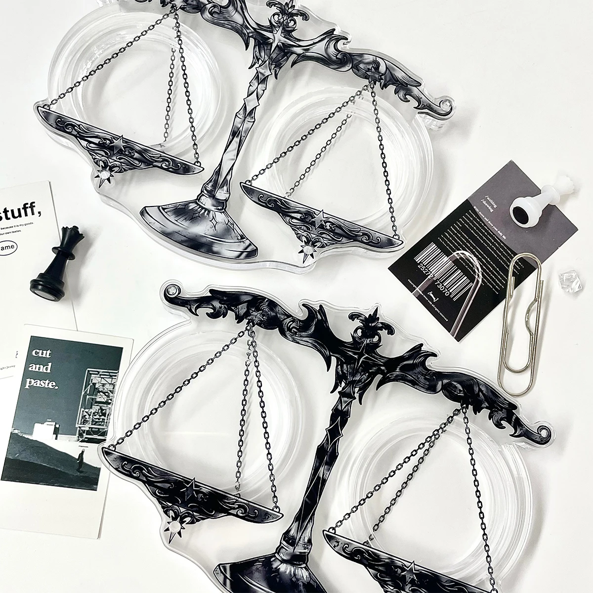 Sakajira Anubis Trial двойной дешевый красивый бар кирпич акриловый поднос дешевое хранилище бейджей отличный подарок милый и крутой держатель бейджа