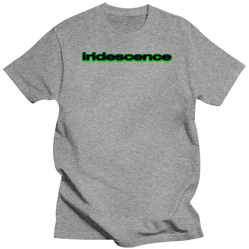 Brockhamsilice-T-shirt unisexe à manches courtes, avec logo irisé, taille S 3XL